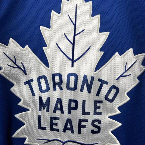 Toronto Maple Leafs Matthew Knies #23 Fanatics Breakaway Jersey Size XL Blue NHL - Picture 8 of 8